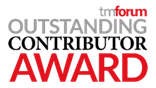 button to the award for outstanding contibutor from tmforum