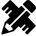 icon of a pen and ruler